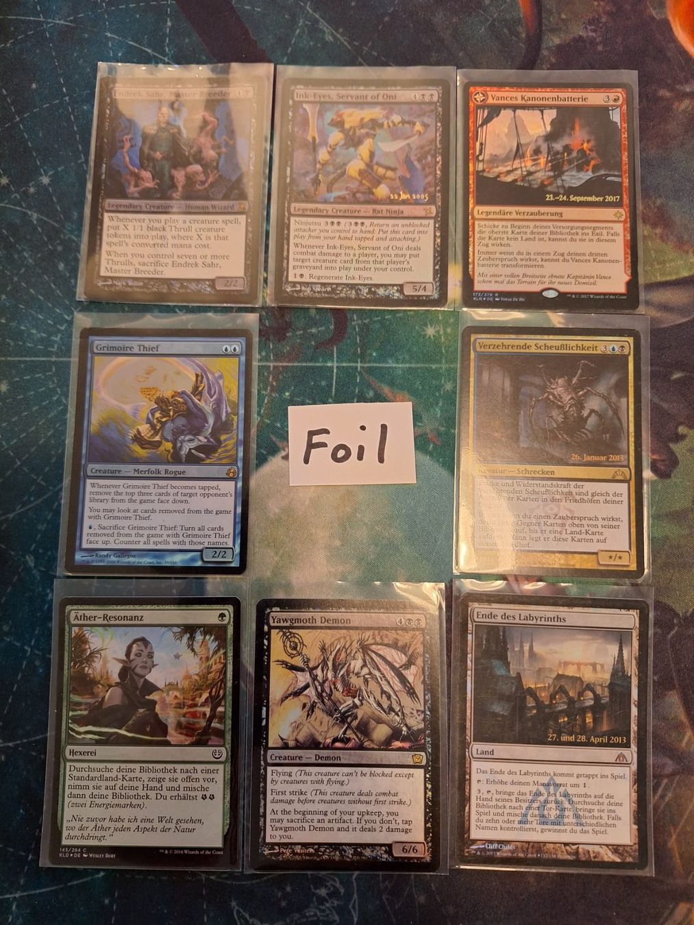Magic The Gathering Carte collezionabili: Kleine Magic Sammlung, 55 Karten – Usato da Aarau venduto da bag_t65l 2