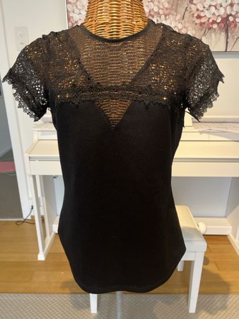 Spitzenshirt, H&M, S