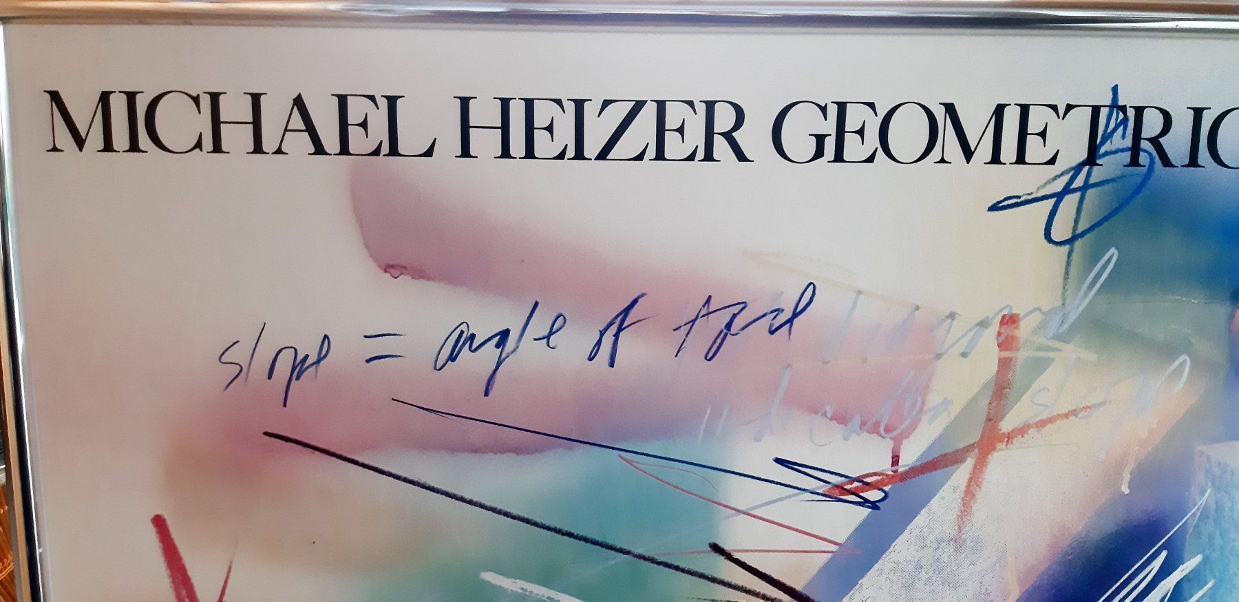 Arts picturaux & lithographies: MICHAEL HEIZER GEOMETRIC EXTRACTION – D'occasion à Tagelswangen par  4