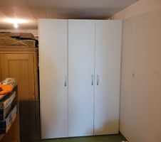 Wandschrank, Kleiderschrank weiss