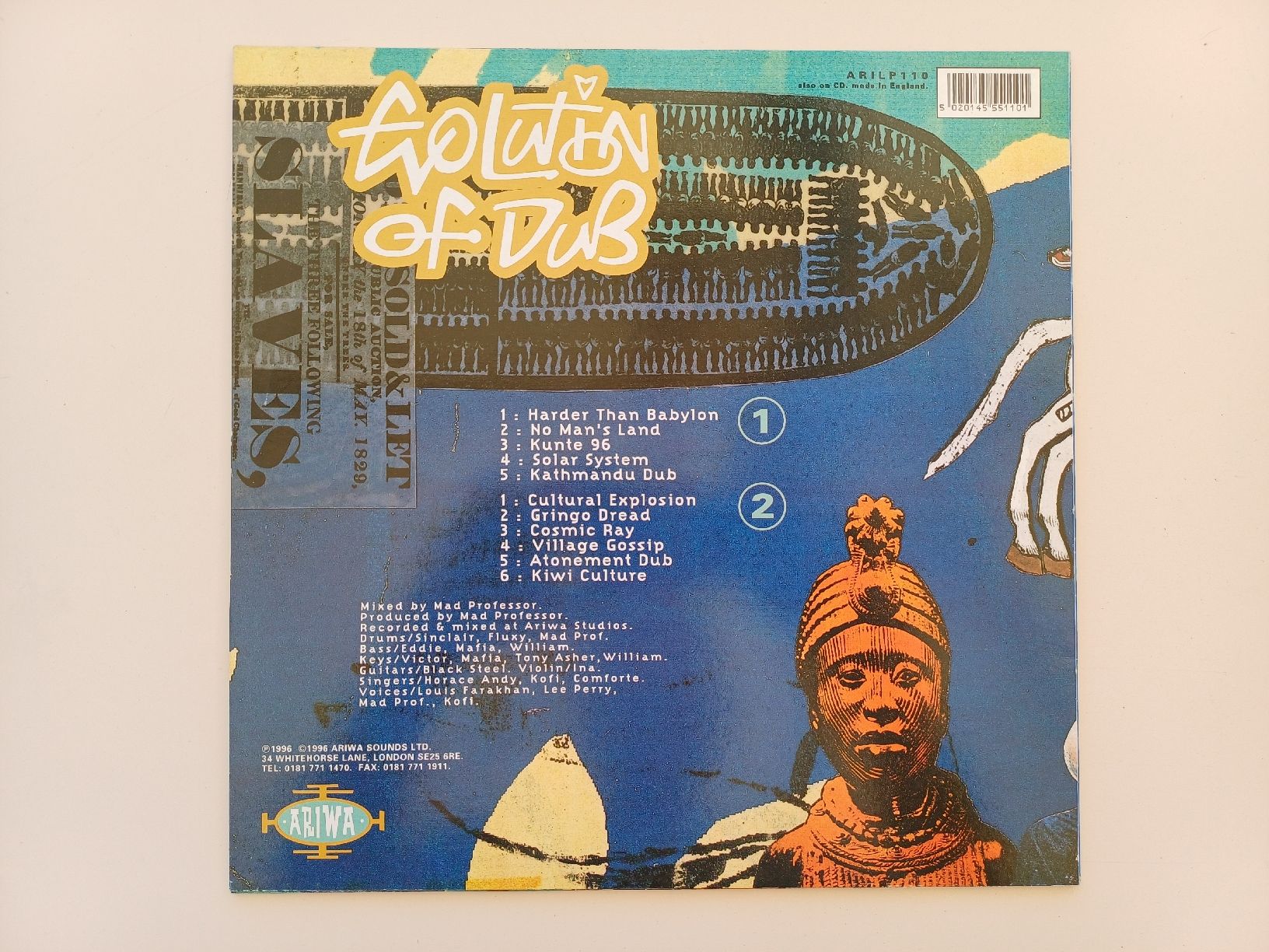 Dischi in vinile: Mad Professor "Black Liberation Dub Chapter 3" LP – Nuovo (secondo la descrizione) da Begnins venduto da Drastic-Sound 1
