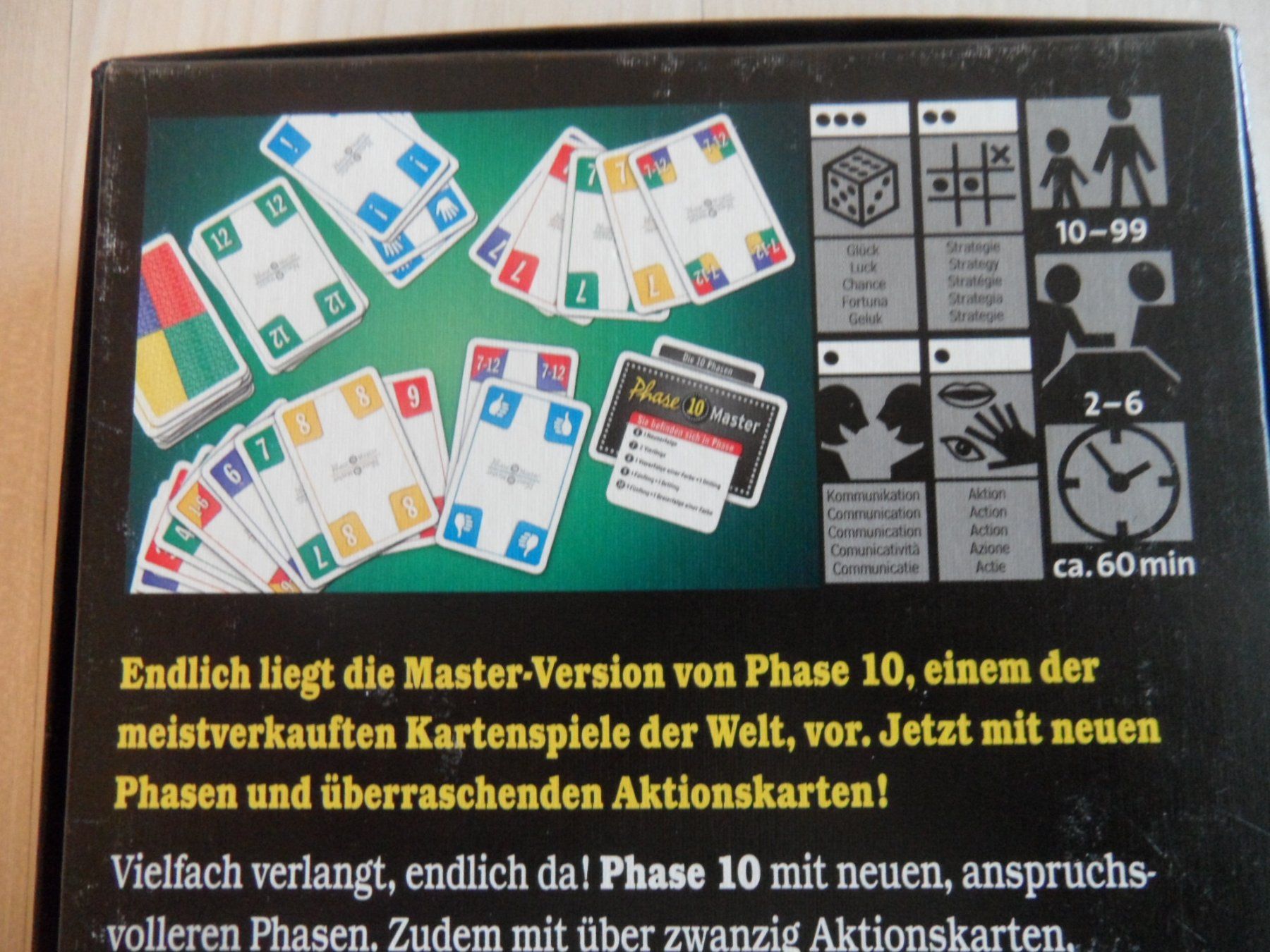 Ravensburger Giochi: Phase 10 Master Ravensburger 2008 Original - Schön – Usato da Bern venduto da Ono99 9
