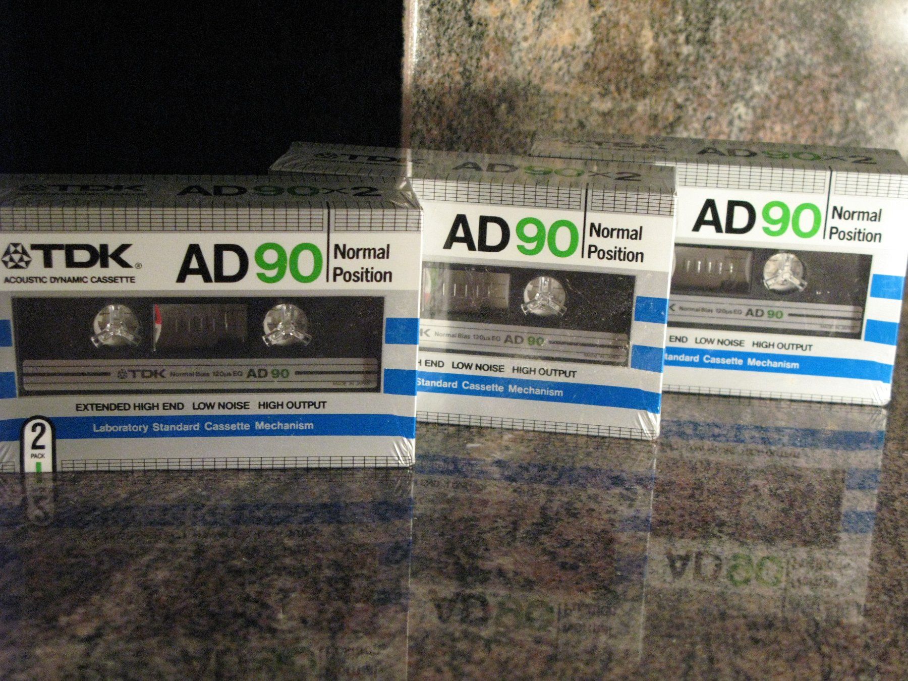 Musicassette: 4  TDK  AD 90   2 x 2,  Duopack Normal Position – Nuovo e nell'imballaggio originale da Langnau i. E. venduto da gf2_29jt 2
