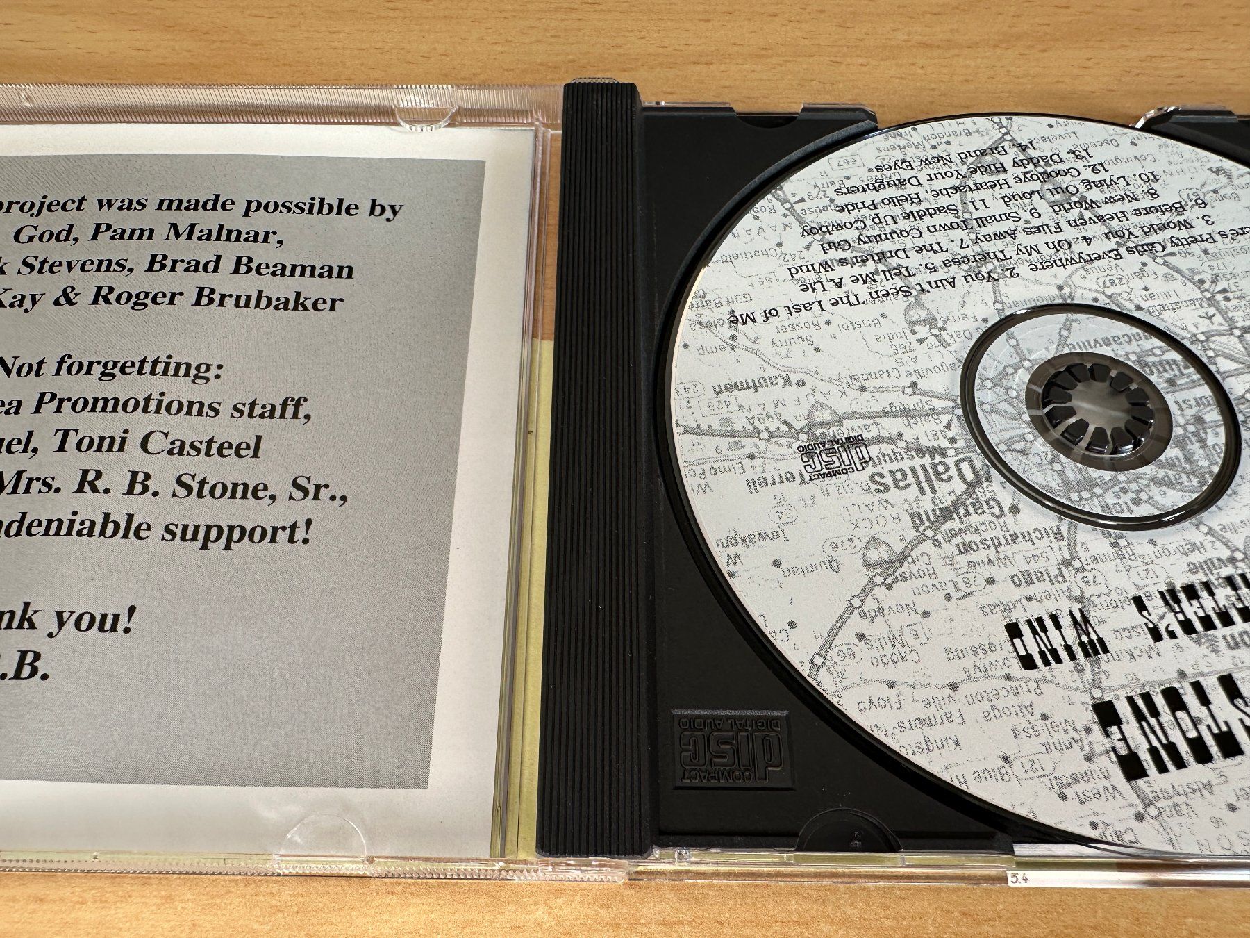 CD: R.B. Stone – The Drifter's Wind – Usato da Rikon im Tösstal venduto da Alpenmutz 2