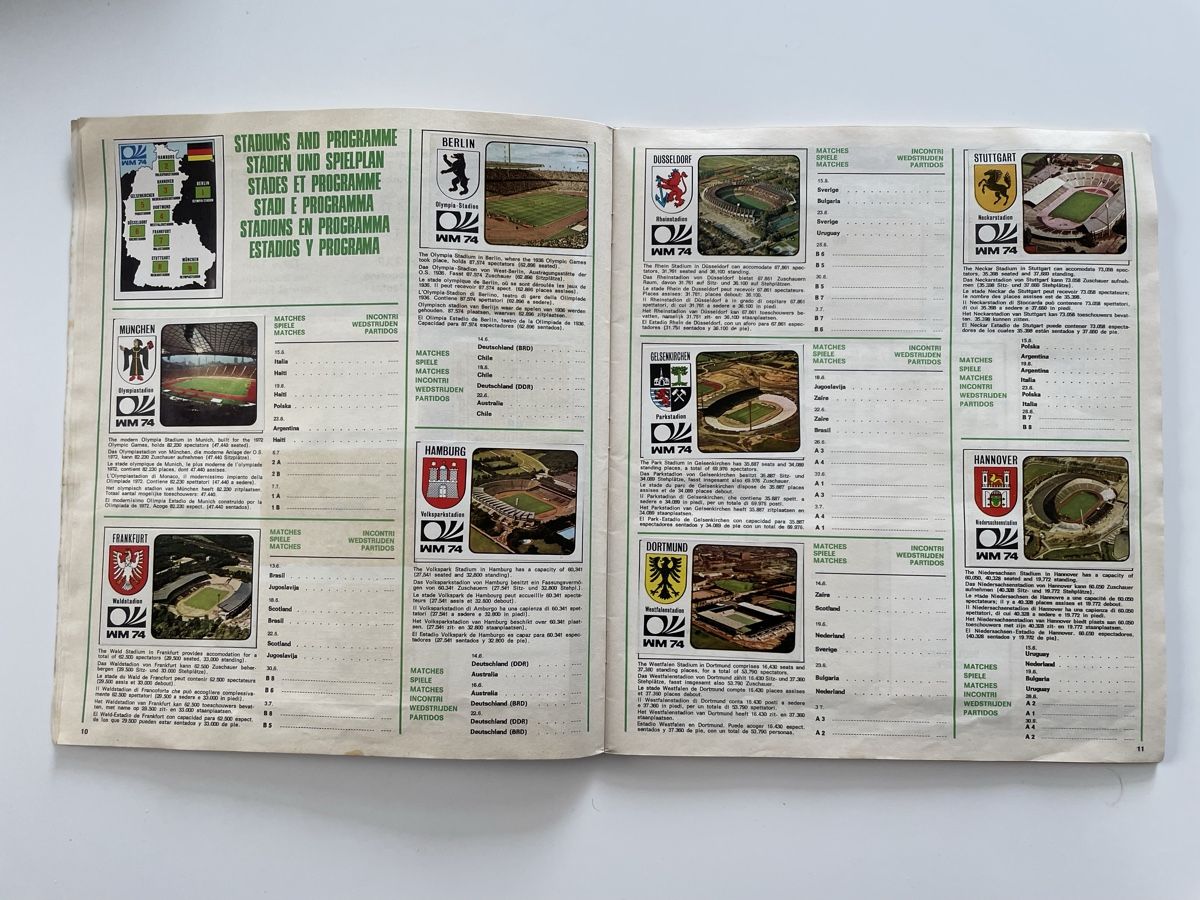 Panini Album: Album Panini WM 1974  – Usato da Evilard venduto da Leomau 3