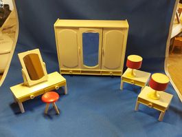 Vintage Puppenstuben Möbel Modella 1970ern