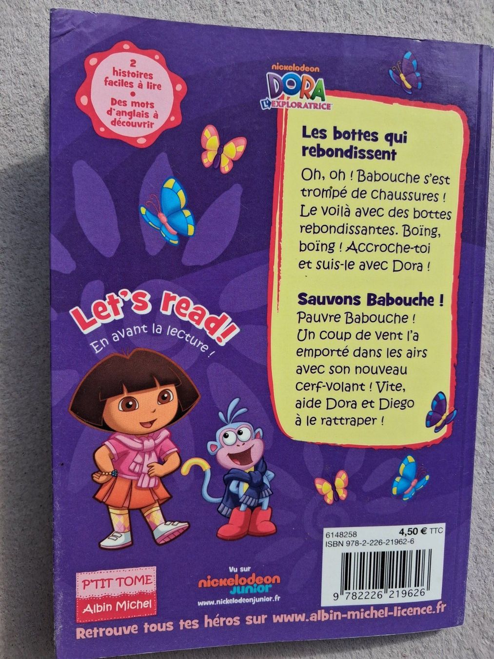 Bücher: Babouche ce héros - Dora l'exploratrice – Gebraucht aus Fully von Minouchka 3