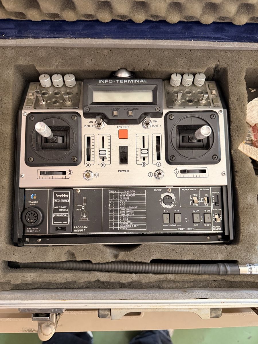 Telecomando: Robbe cm-Rex computer Radio – Usato da Pratteln venduto da Cartonsducoeur_bl 2