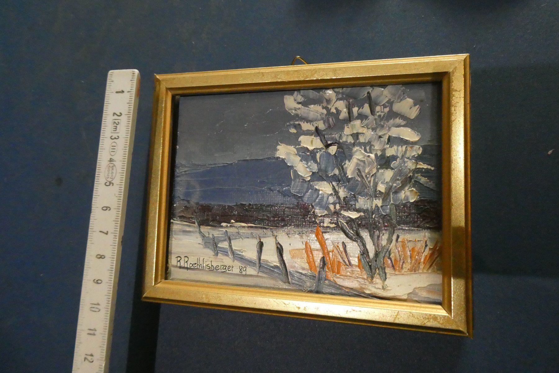 Dipinti: tableau Ruth Roethlisberger – Usato da Fontaines NE venduto da monloisir 2