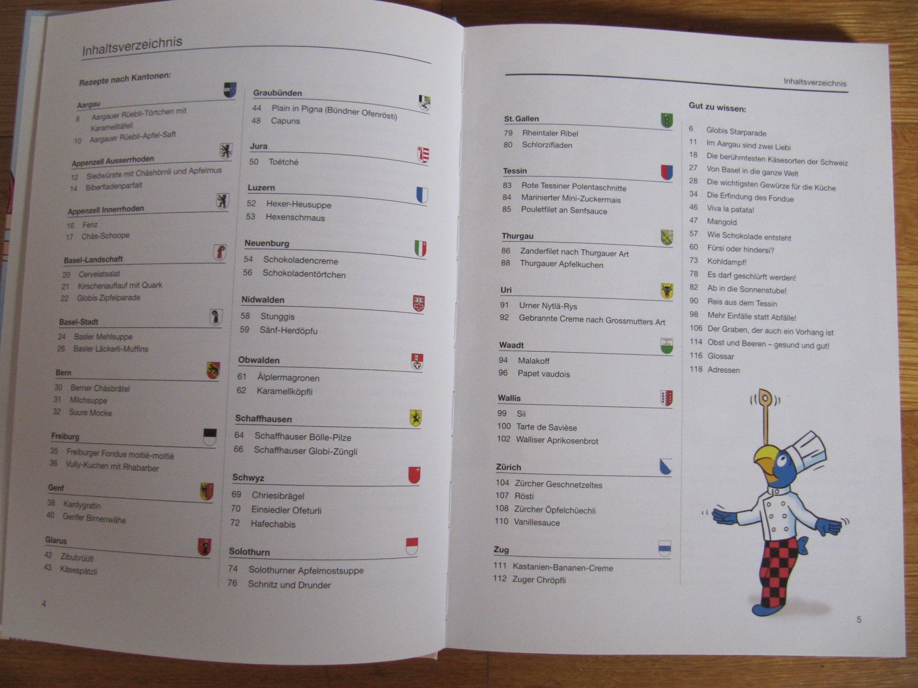 Fumetti: Globis Schweizer Küche Globibuch Globi Kochbuch – Nuovo (secondo la descrizione) da Würenlos venduto da AustralisZ 3
