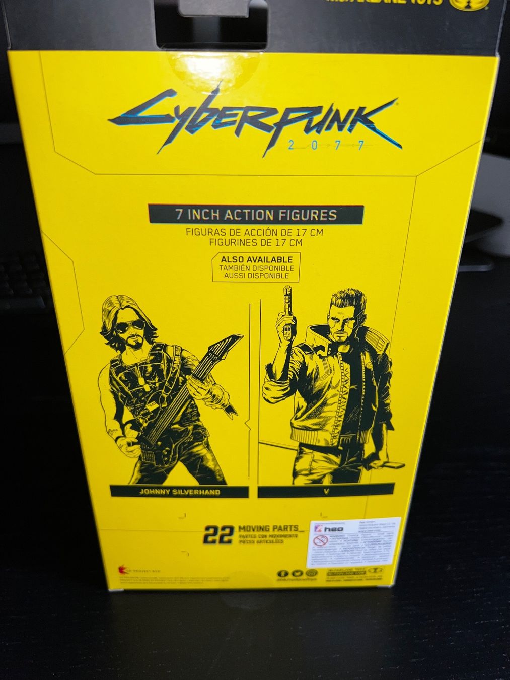Statuette: Cyberpunk 2077, Actionfigur - Johnny Bomb – Nuovo e nell'imballaggio originale da St. gallen venduto da Weltaristokrat 2