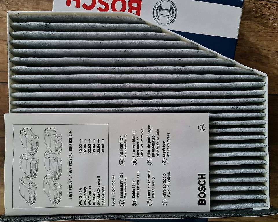 Ventilazione: Kabinfilter mit Aktivkohle Bosch  – Usato da Balgach venduto da ste_wqc7 2