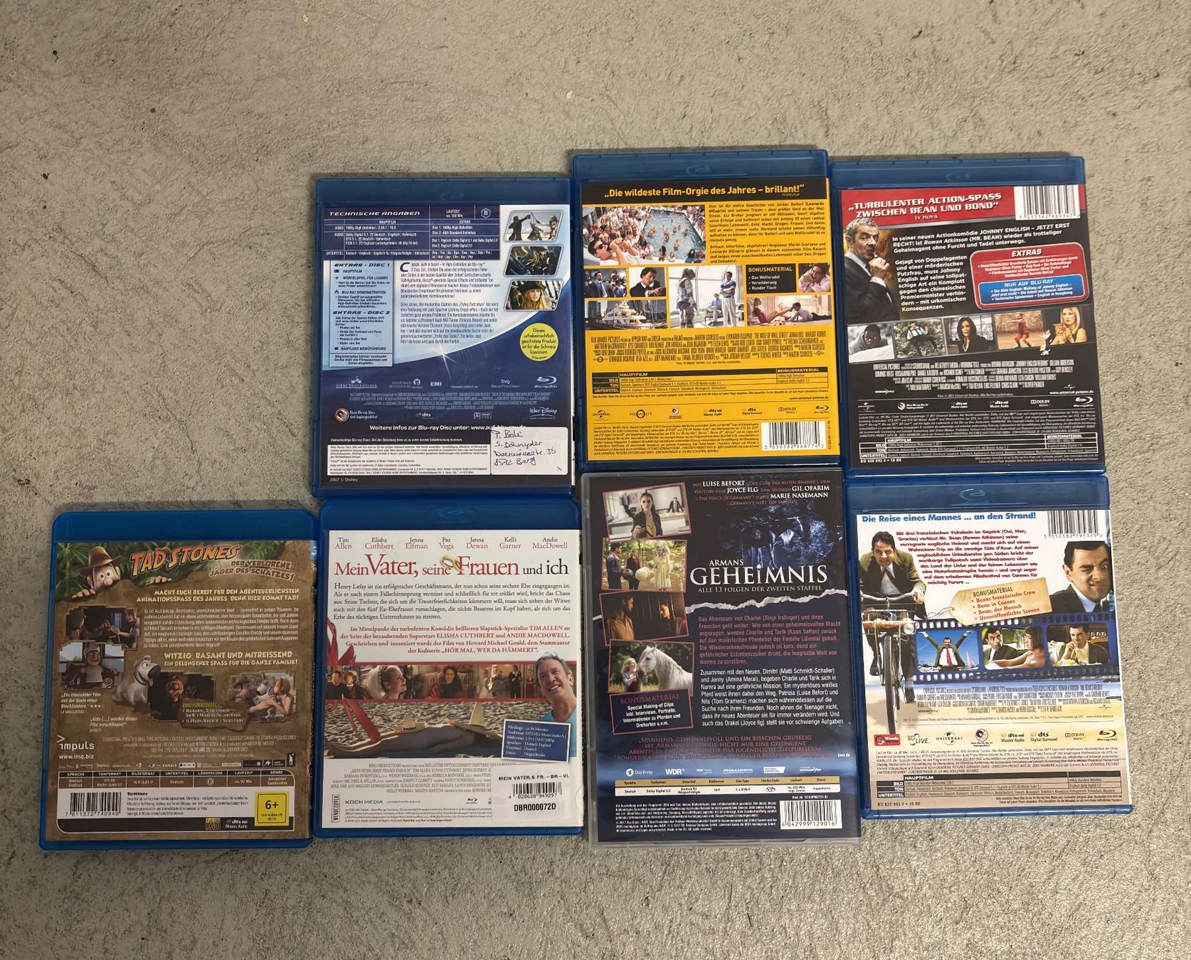 Tutti i DVDs: Blu-ray Paket 6 Filme + 1 Serie – Usato da Sonterswil venduto da VD-Service 1