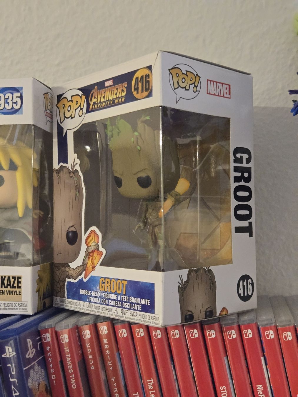 Funko Statuette: Figurine Funko Pop Marvel Groot 416 – Nuovo (secondo la descrizione) da Lausanne venduto da Drenusha 1