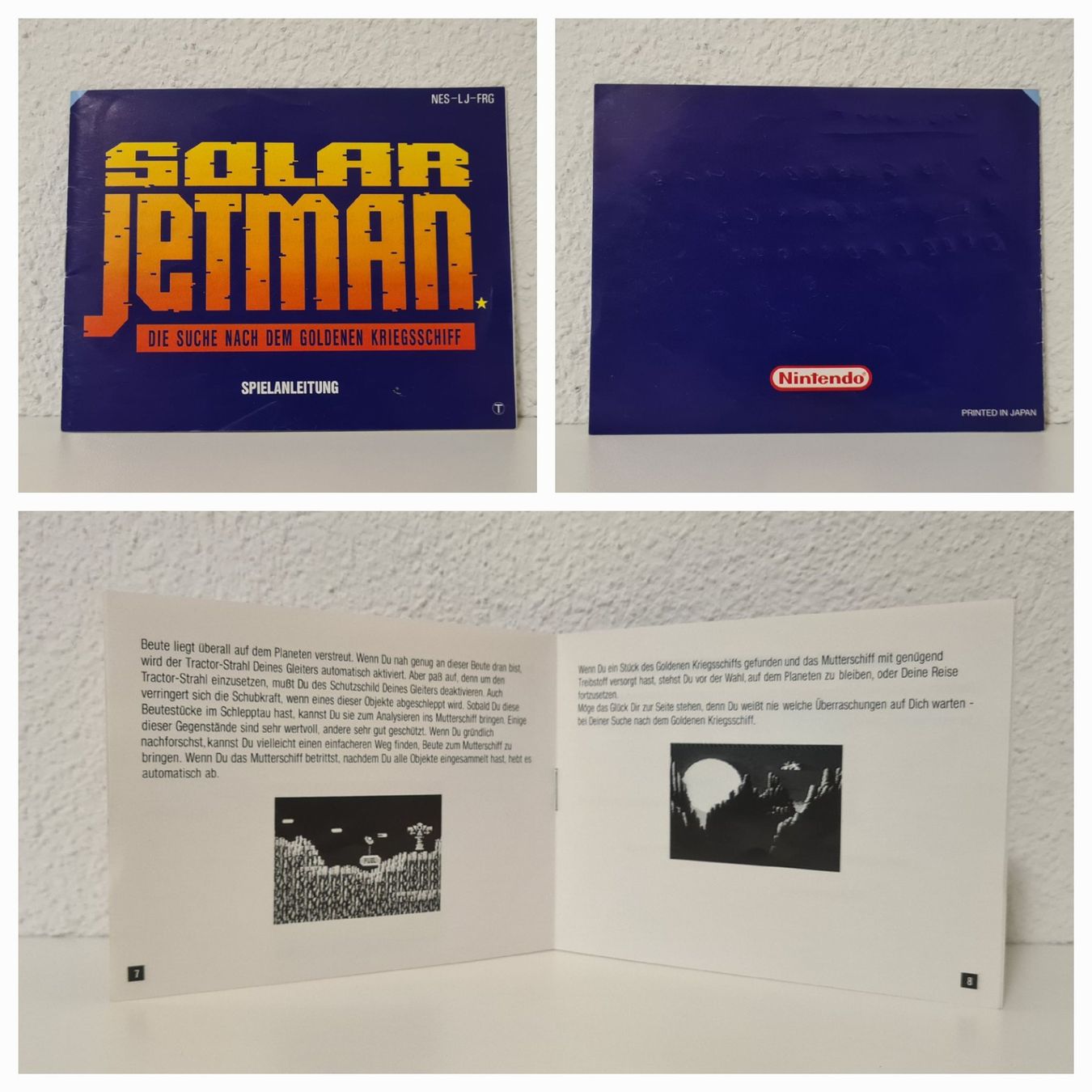 Nintendo Giochi: SOLAR JETMAN - CIB / Pal B Nintendo NES – Usato da Dübendorf venduto da digital_bath 8