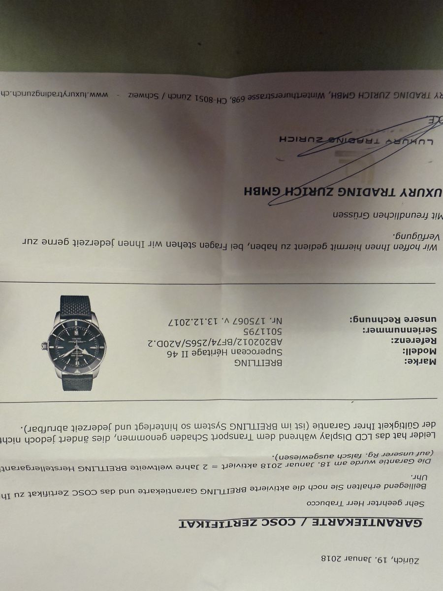 Breitling Uhren: Breitling Superocean Héritage II 46 – Gebraucht aus Lommis von axelfoulie 6