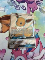Pokémon Karte Eevee GX SM242 Promo Full Art EN🇬🇧 nm !!!