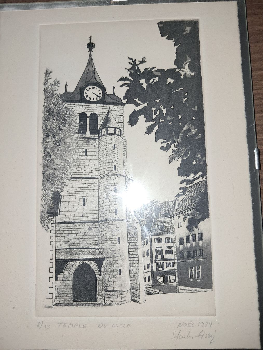 Grafica & Litografie: Dessin temple du locle – Usato da Le locle venduto da juliensaran 3