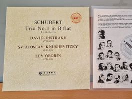 Columbia Sax 2281, Schubert, Oistrach, Knushevitzky Oborin