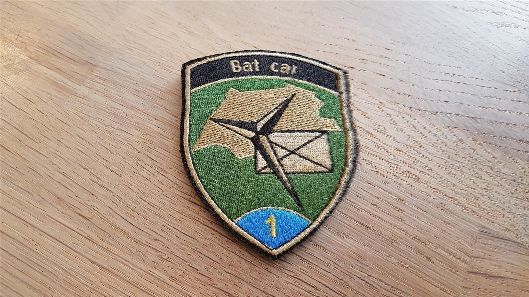 Placchette & Badge: Badge Bat car 1 blau – Usato da Erlinsbach venduto da S700