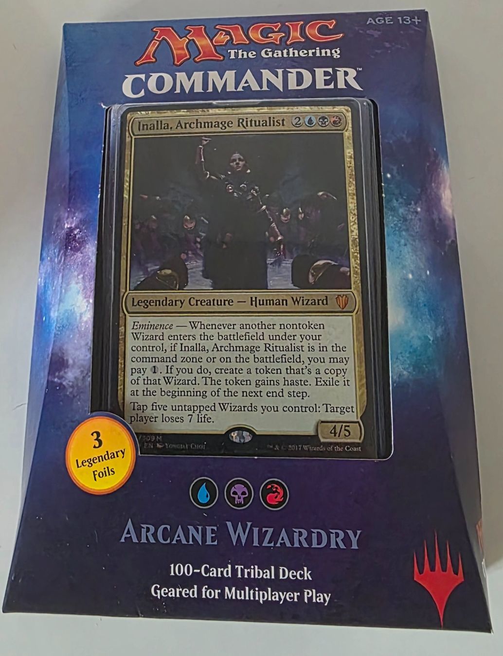 Magic The Gathering Sammelbilder & Trading cards: MTG Commander 2017 Deck: Arcane Wizardry – Gebraucht aus Bern von kar_b67b