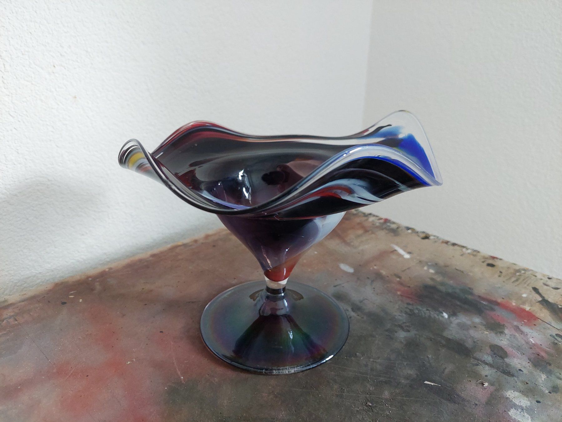 Vasen & Gefässe: Künstlervase/Fussschale, Peter Kaspar, 1990 – Gebraucht aus Subingen von K7passt_immer 2