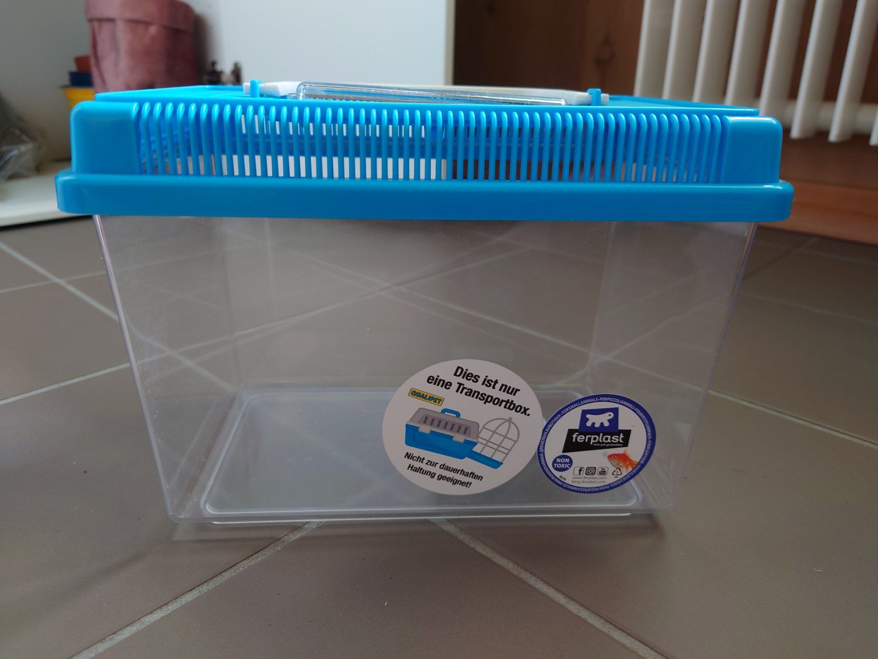 Gabbie, trasporto & Sicurezza: Transportbox für Zwerghamster oder Mäuse – Usato da Tscheppach venduto da sp-3000 1