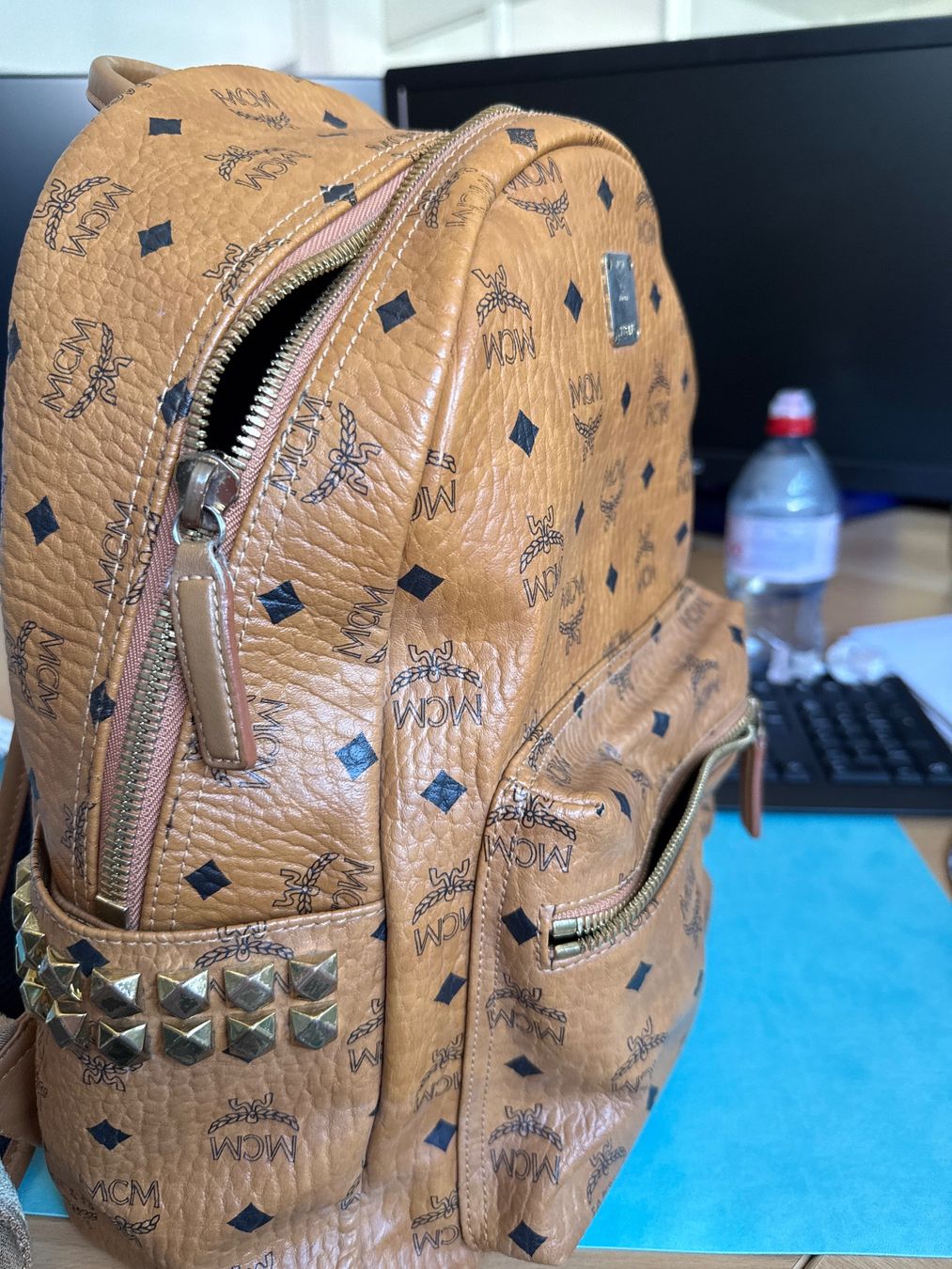 Mcm Zaini: MCM Rucksack Visetos Small Plus heritage Canvas – Usato da Buchs ZH venduto da Vanillebaeumli 2