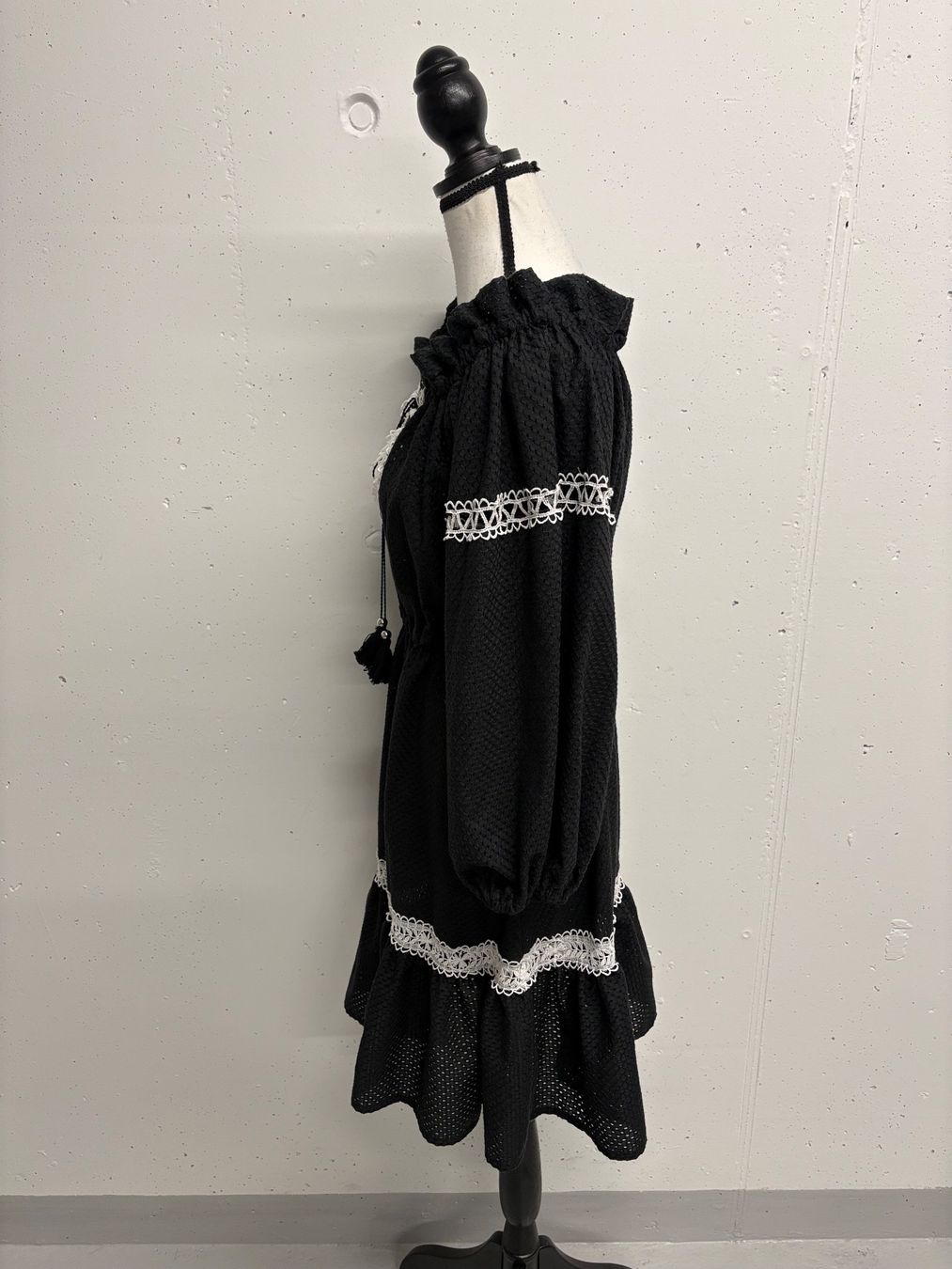 Vestiti: Holy Caftan Schwarzes Kleid aus Spitze Gr. M Boho – Nuovo (secondo la descrizione) da Regensdorf venduto da secondchancefashion 3