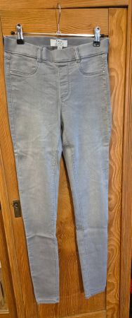 Graue Dorothy Perkins Hose Tall Gr. 36 Top Zustand!