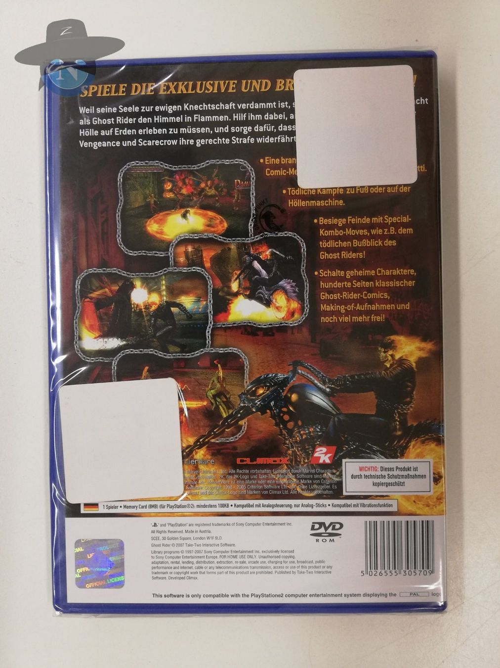 Sony Giochi: Ghost Rider / NEU - sealed / PS2 – Nuovo (secondo la descrizione) da St. Gallen venduto da zorro_dc 1