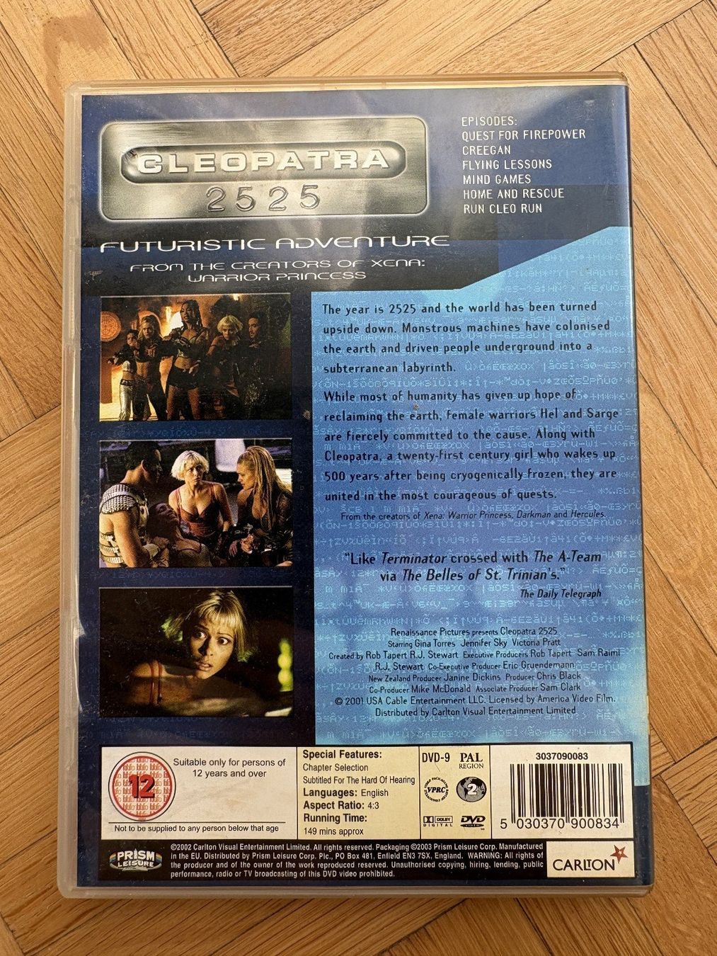 Tutti i DVDs: Cleopatra 2525 - Volume One - DVD – Usato da Zürich venduto da Malcom 2