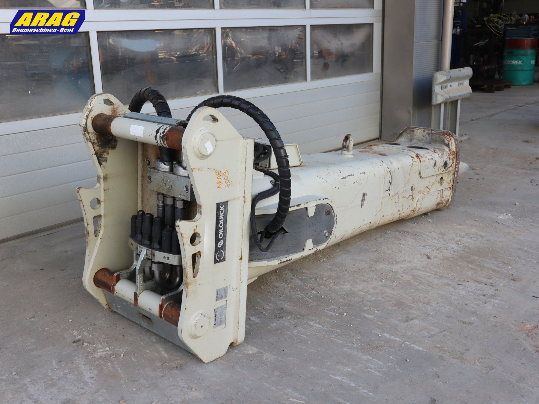 Tutte le macchine: Caterpillar H140CS Hydraulikhammer – Usato da Hasle LU venduto da Arag08 5