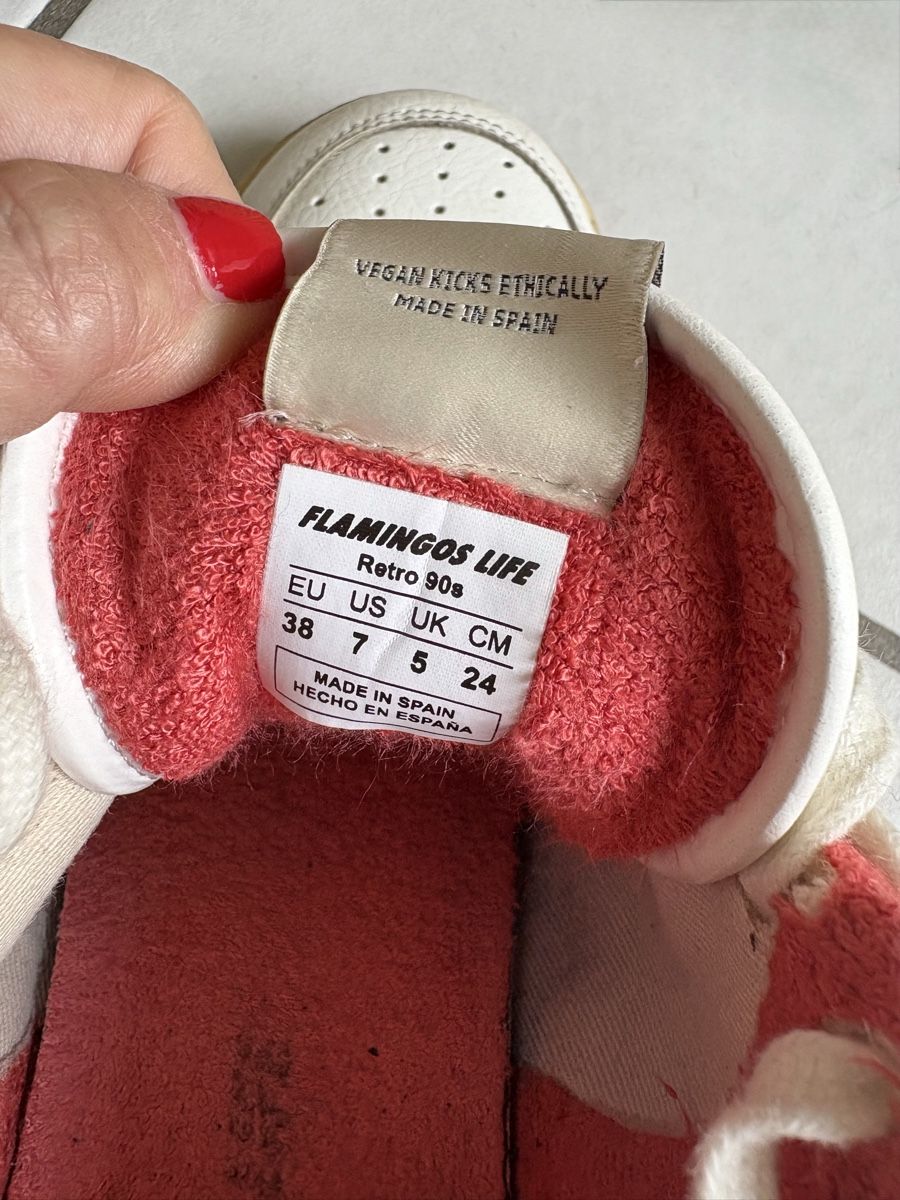 Herrenschuhe: Flamingos Life Retro 90s Sneaker, Grösse 38 – Gebraucht aus Zürich von Rpapad 4