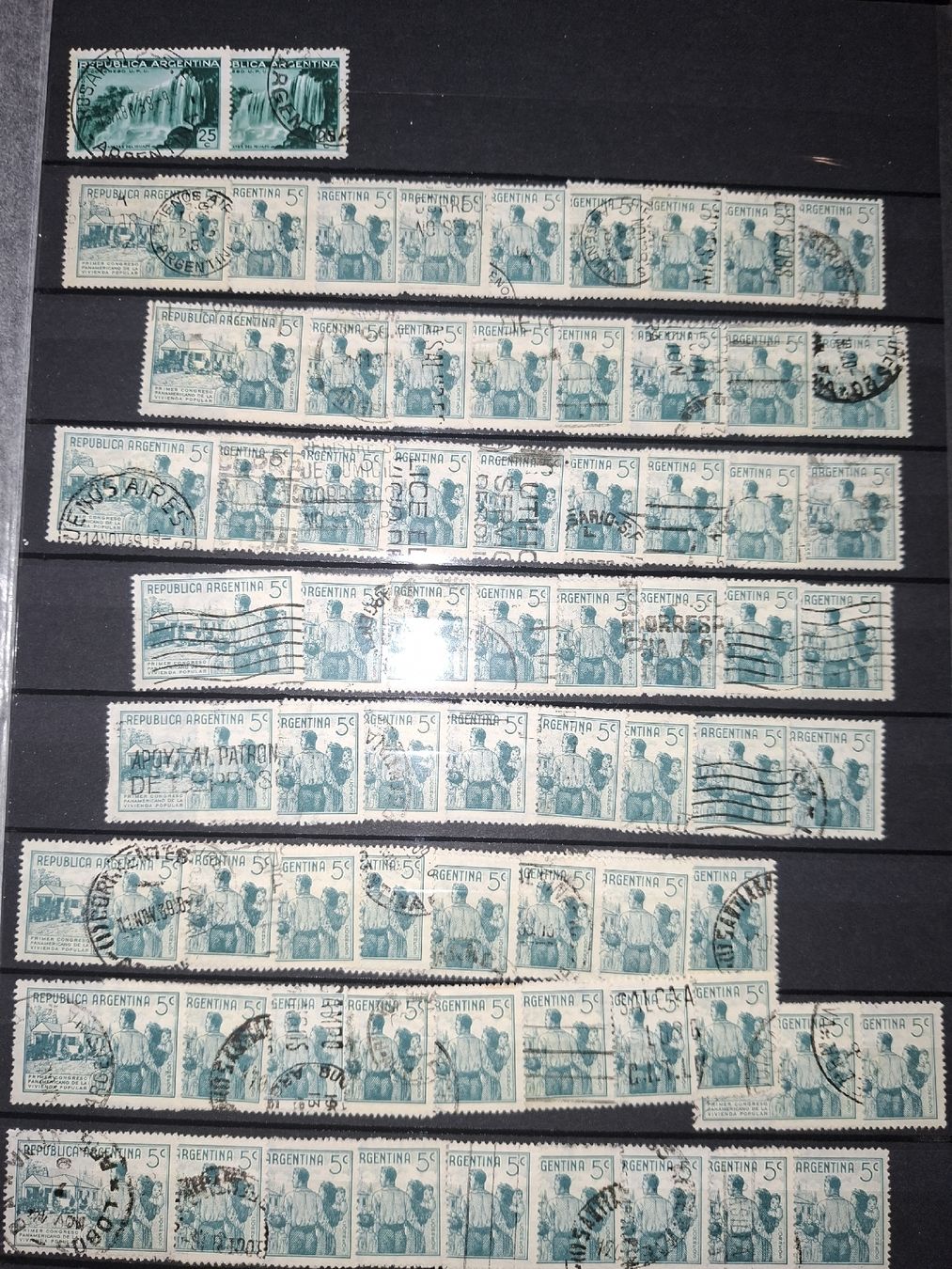 Tutti i francobolli: Dublettensammlung Argentinien  – Usato da Balgach venduto da SIMEON27 6