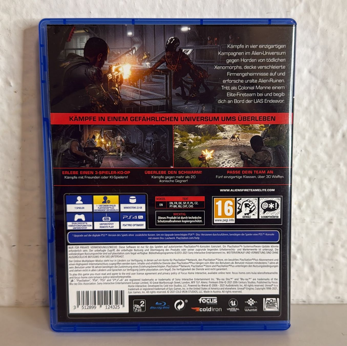 Jeux: Spiel Aliens Fireteam Elite PS4  – D'occasion à Ehrendingen par lax21 1