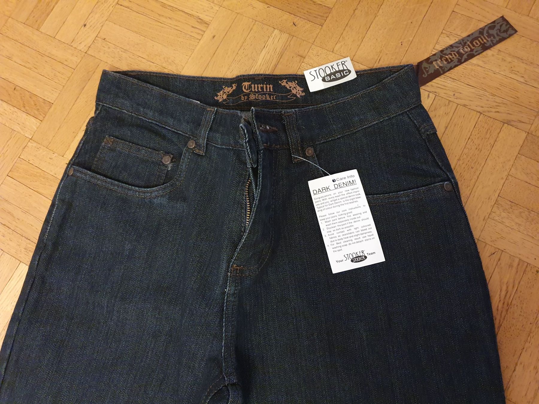 Jeans: Neue Stooker Basic Jeans, Dark Denim, nie getragen! – Neu und originalverpackt aus Genève von sve_kk28 2