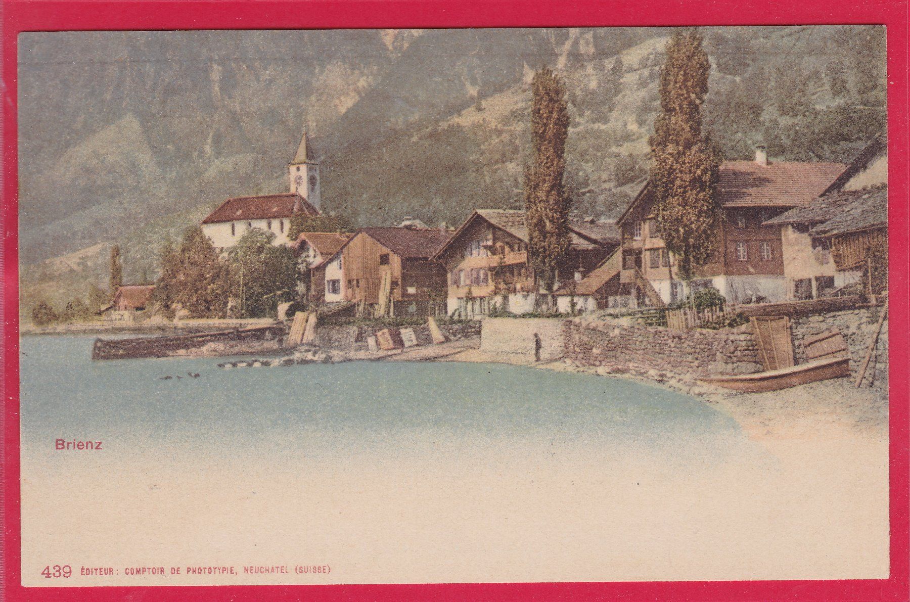 Cartoline postali: BRIENZ BE – Usato da Oberrieden venduto da Gebirgsstelze