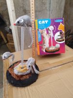 Katzenspielzeug mit Maus, neu & originalverpackt!