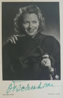 Olga Tschechowa (1897-1980) Schauspielerin - Autogramm