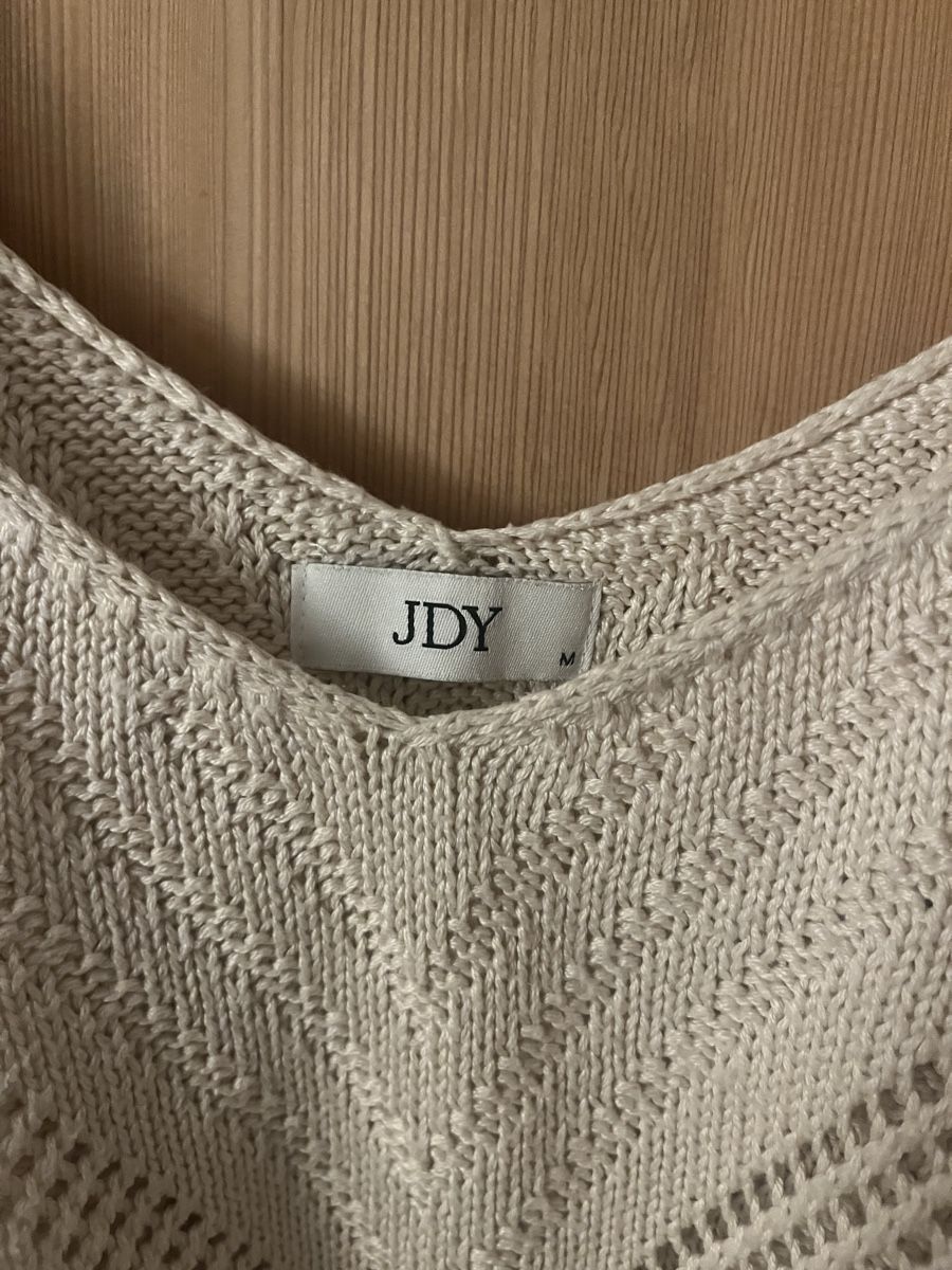 Top: Häkel Top Oberteil Strick Gr. M JDY beige – Usato da Zürich venduto da MrsWollishofen 1