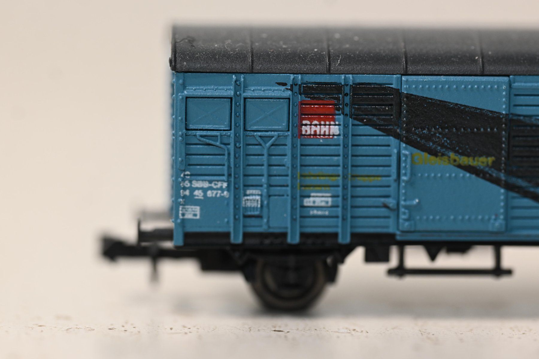 Hobbytrain Modellini di ferrovie: Güterwagen SBB K3 Hobbytrain Spur N mit OVP – Usato da Laupen ZH venduto da Zmoewe 3