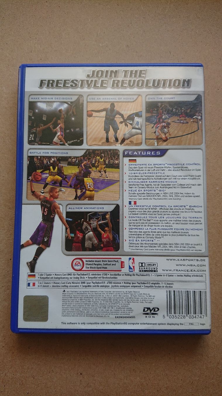 Spiele: NBA Live 2004 Ps2 – Gebraucht aus Chur von FreakofRarity 1
