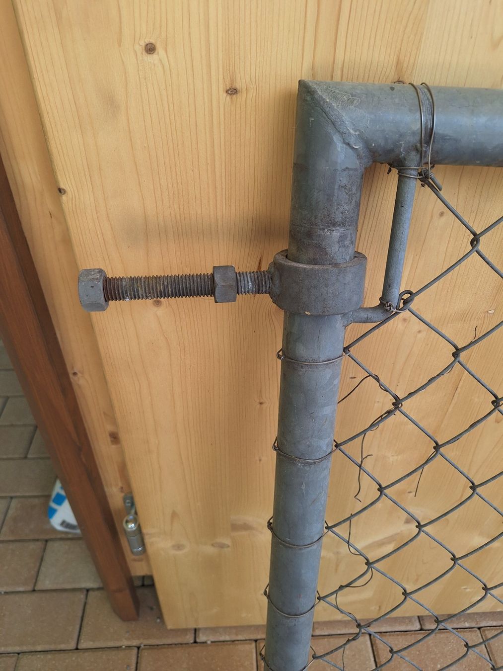 Fendivista: Stabiles Metall-Gartentor,93 cm – Usato da Grenchen venduto da Schoggijoghurt 1
