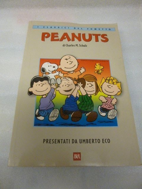 Fumetti: Charles M. Schulz Peanuts presentati da Umberto Eco (2001) – Usato da Pambio Noranco venduto da Pol69