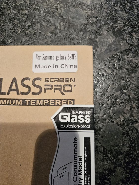 Panzerglas Displayschutz Samsung Galaxy S23FE neu! 3