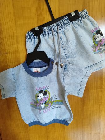 Sommer-Garnitur, 2 teilig, Gr.68, Mickey