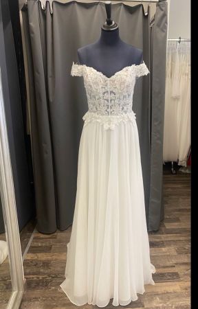 Brautkleid Chiffon Gr. 36