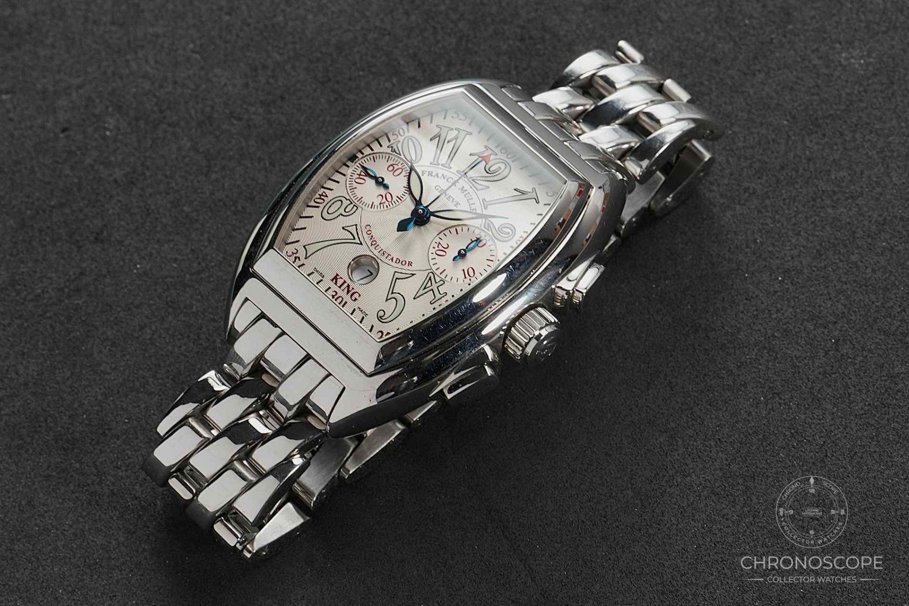 Franck Muller Orologi: Franck Muller Conquistador King Chronograph Ref. 8000 CC – Usato da Luzern venduto da ChronoScope6004