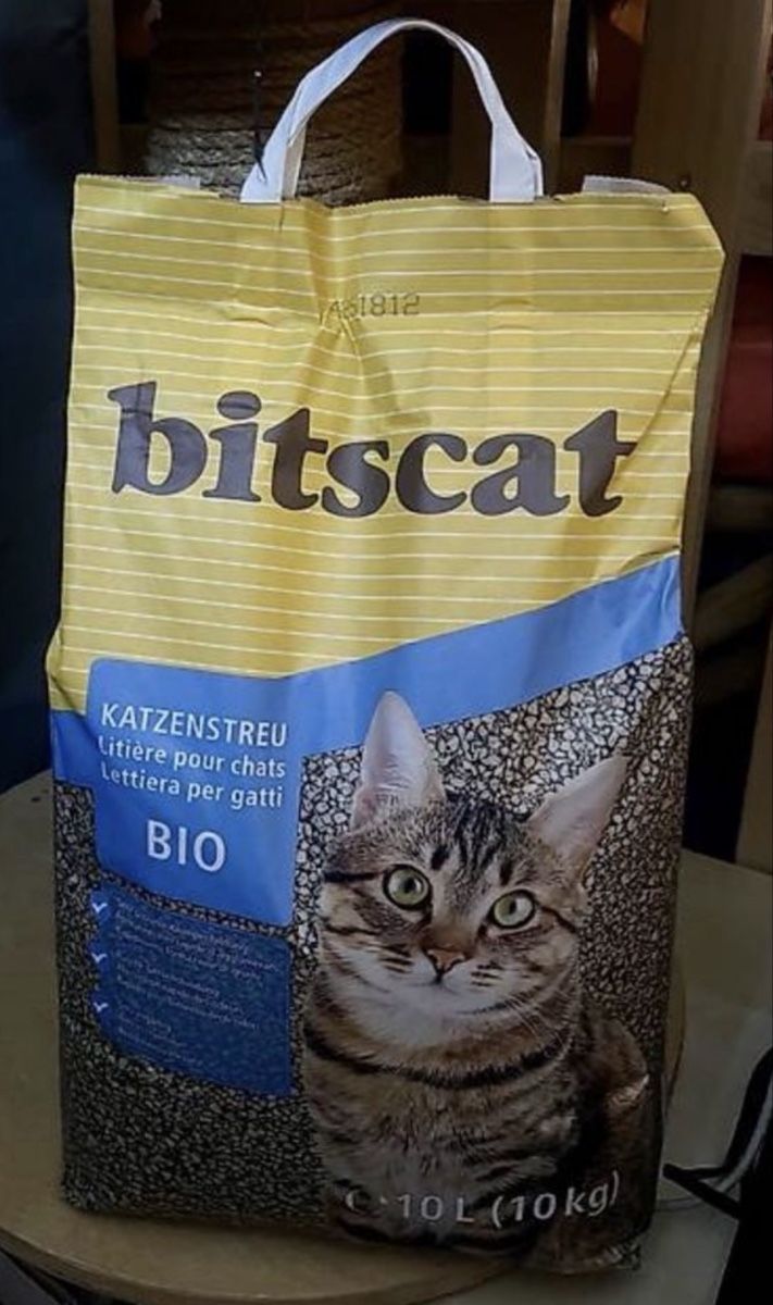 WC: Bitscat Katzenstreu Bio, ungeöffnet – Nuovo e nell'imballaggio originale da Meikirch venduto da Hilfe_Waisentiere